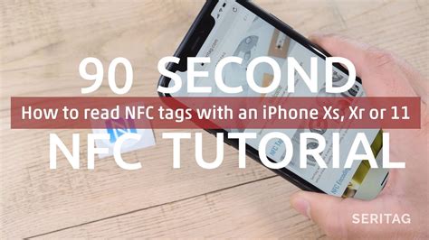 iphone xr rfid reader|read nfc tags on iPhone XR.